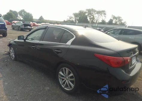 2015 Infiniti Q50 from USA, damaged, VIN JN1BV7AP2FM332461